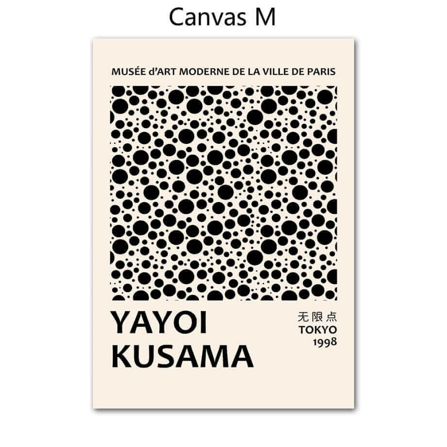 Avelena | Yayoi Kusama Abstrakt Premium Poster