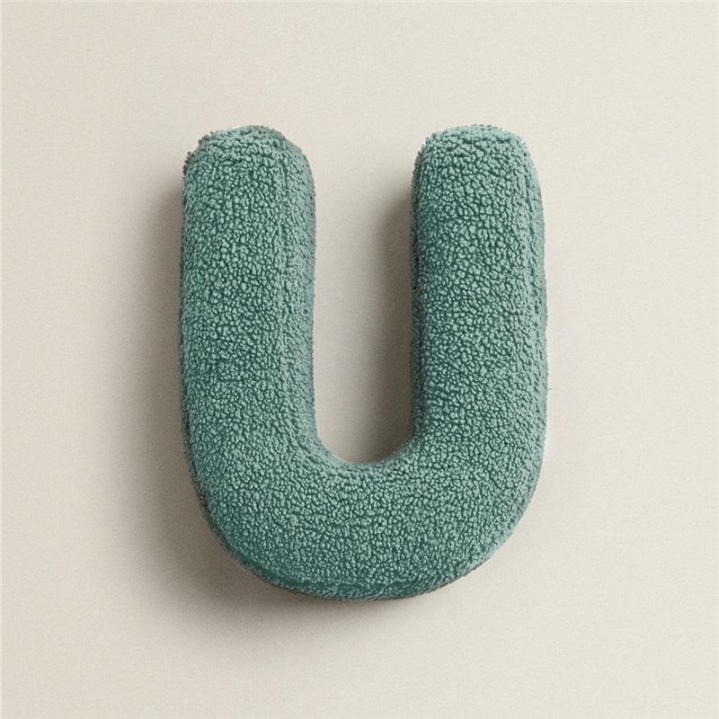Avelena | Alphabet Letter Fleece Kissen