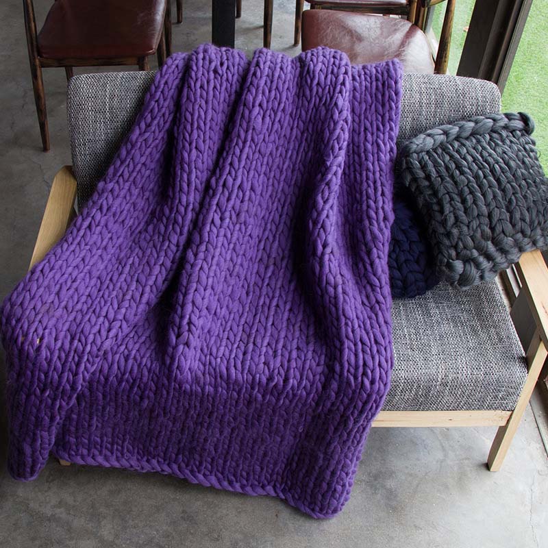 Avelena | Schwere Strickdecke