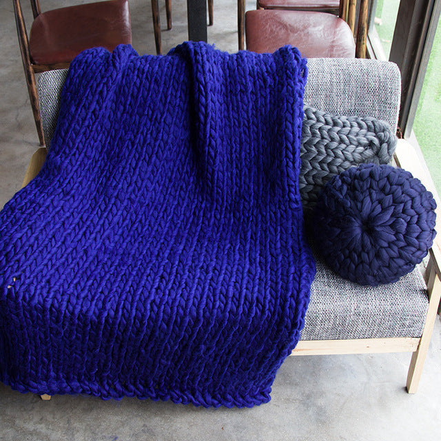 Avelena | Schwere Strickdecke