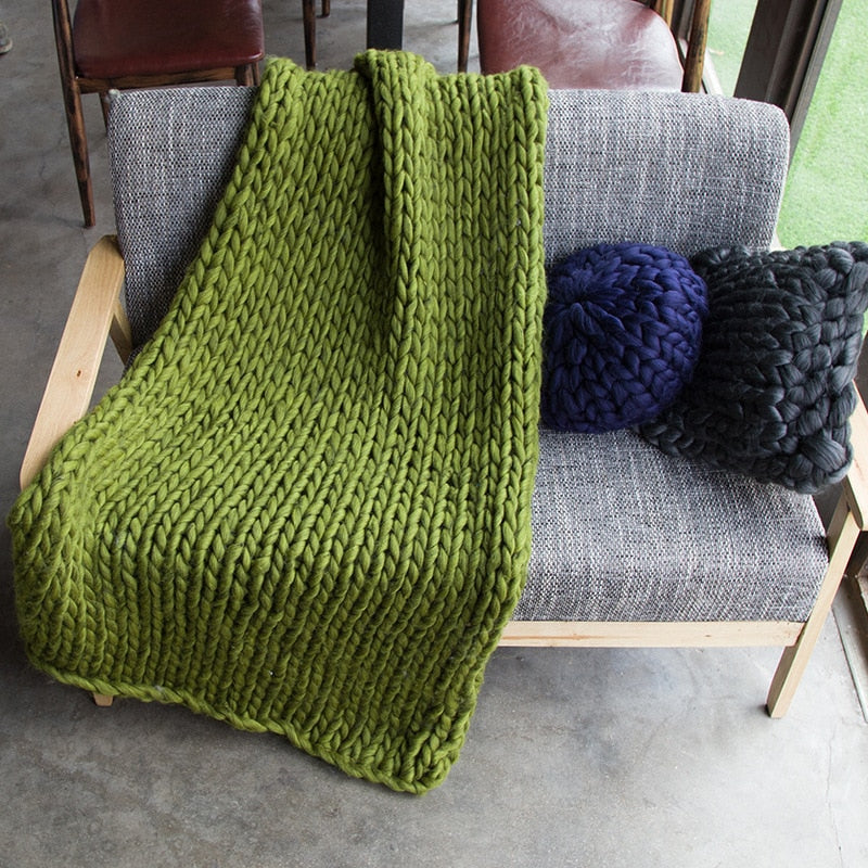 Avelena | Schwere Strickdecke