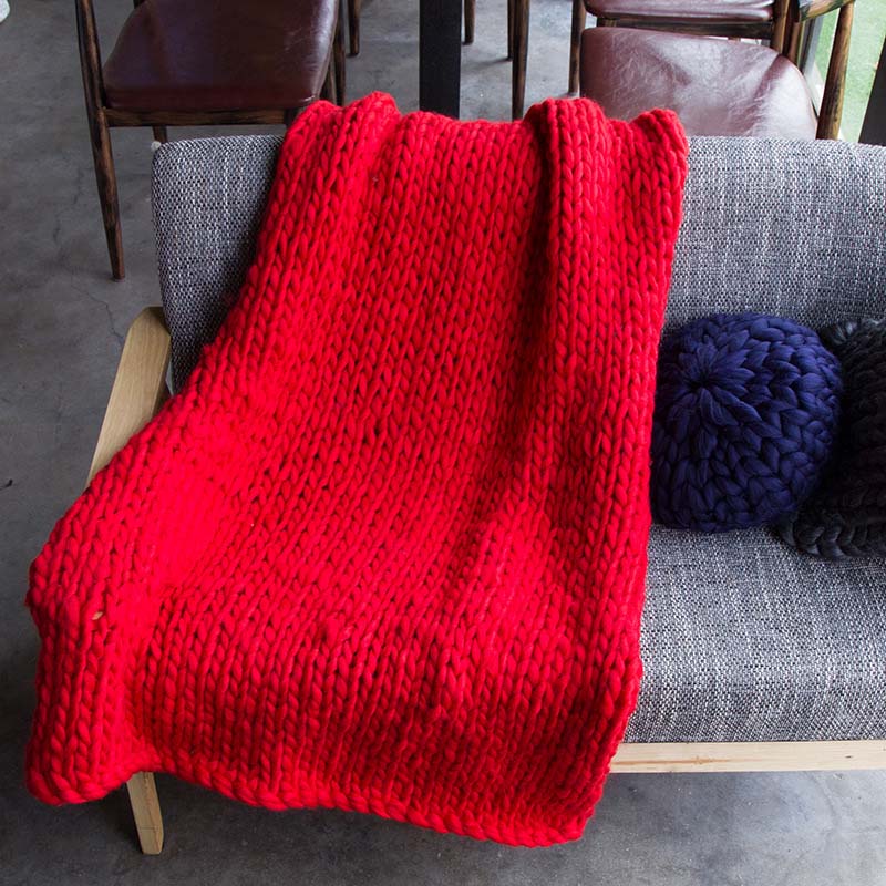 Avelena | Schwere Strickdecke