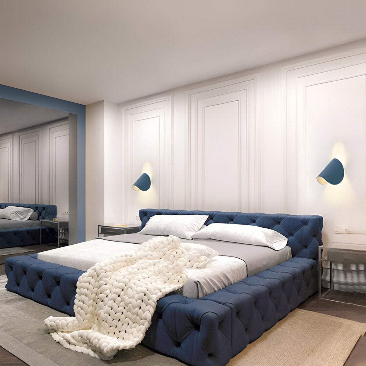 Avelena | Twist Wandlampe - Drehbare Wandleuchte aus Metall - Curve Wandleuchter