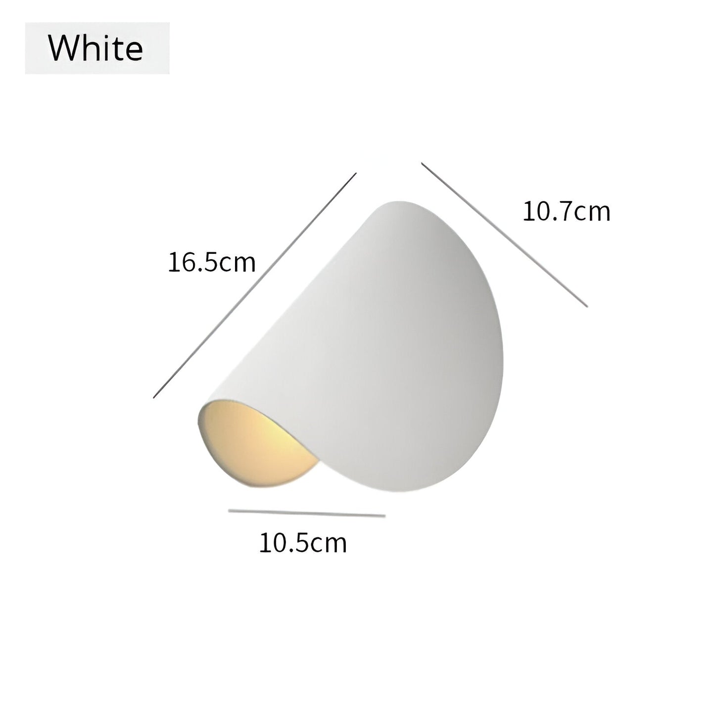 Avelena | Twist Wandlampe - Drehbare Wandleuchte aus Metall - Curve Wandleuchter