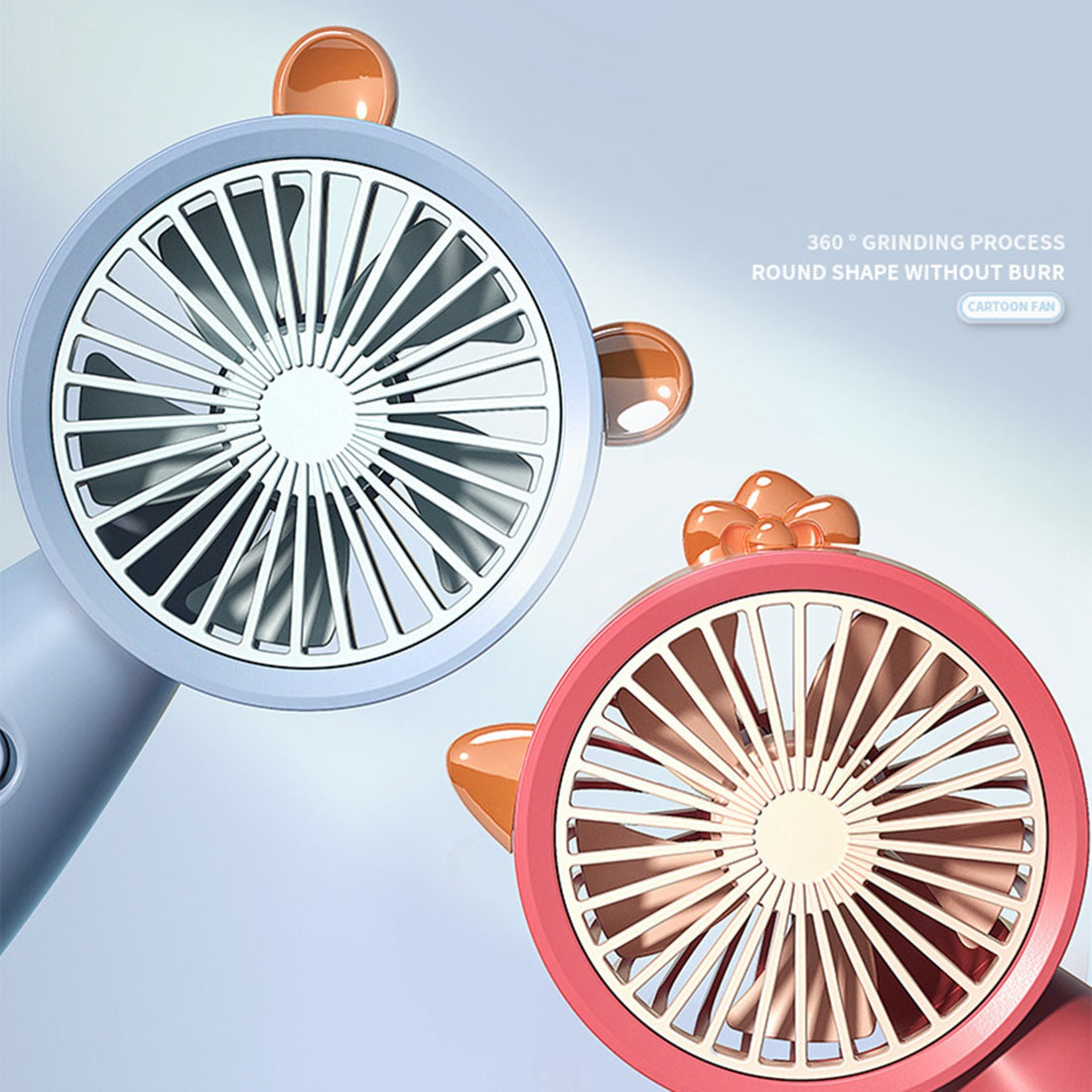 Avelena | Ventoa ClipCooler | Mini-Ventilator 3-in-1 | USB Wiederaufladbar | Leise & Tragbar