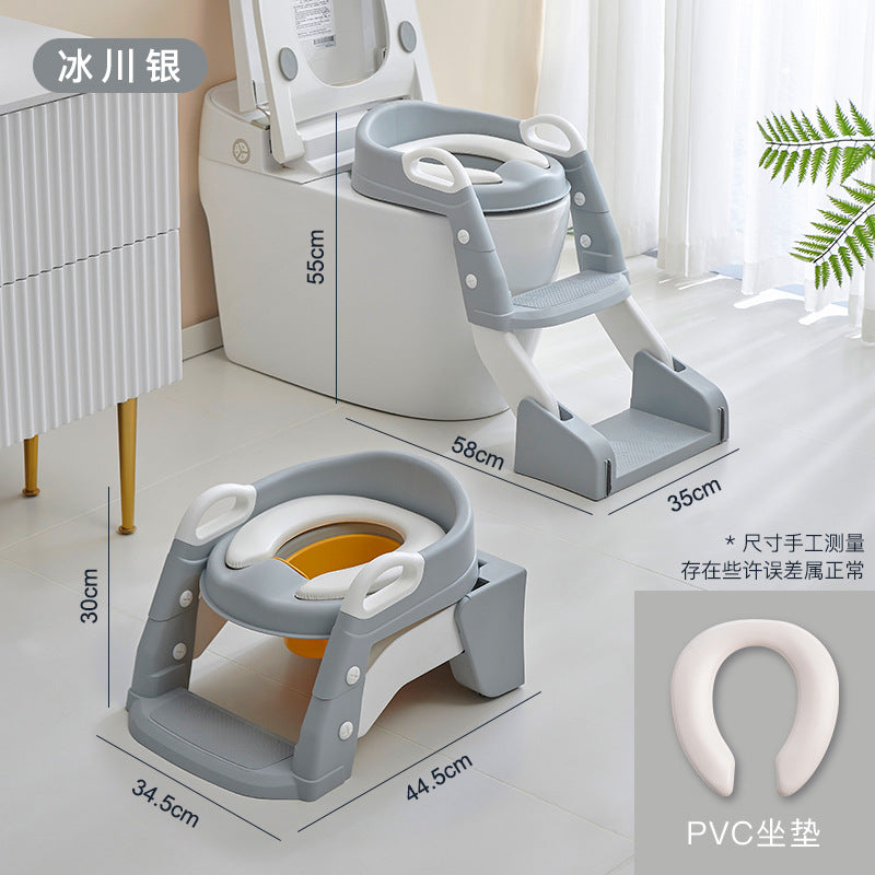 Avelena | 2 in 1 Toiletten-Töpfchen-Trainer-Sitz mit einer Leiter