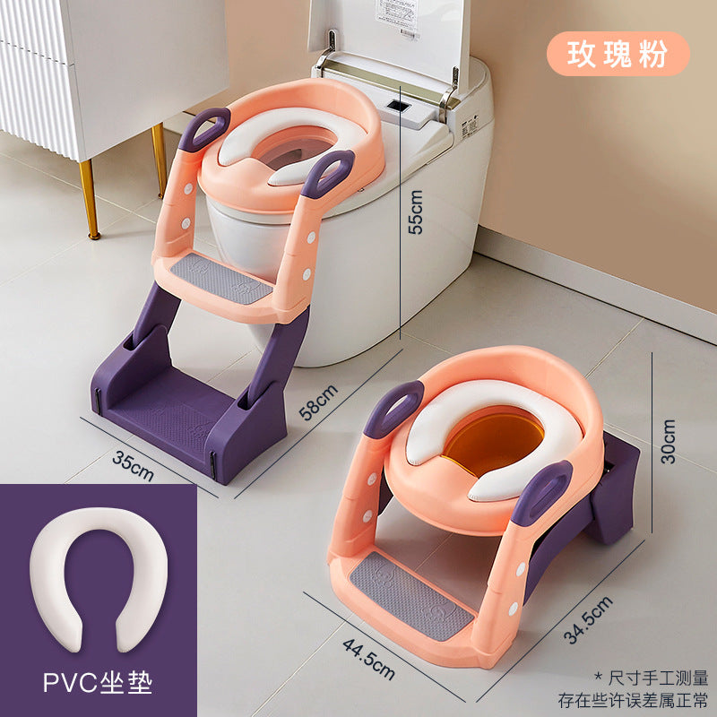 Avelena | 2 in 1 Toiletten-Töpfchen-Trainer-Sitz mit einer Leiter