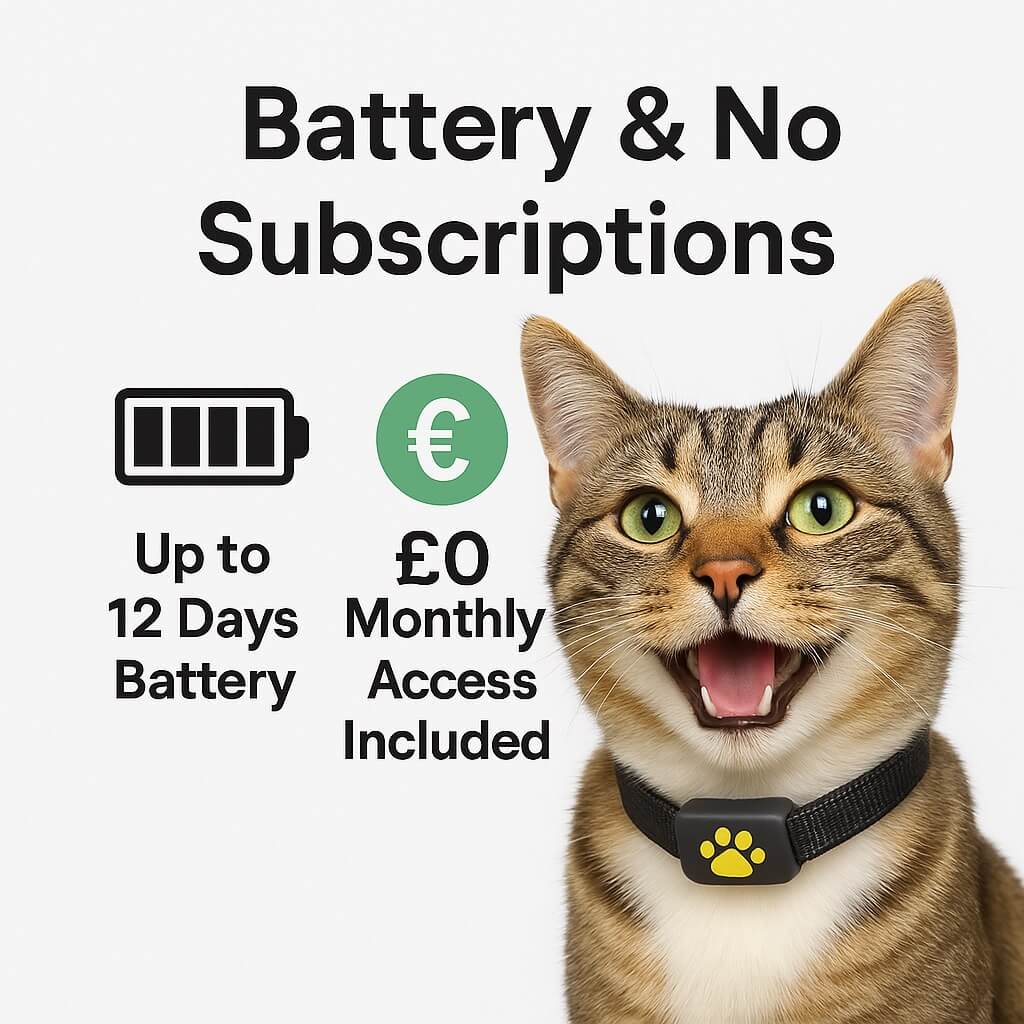Avelena | #1 Finde GPS Katzen Tracker mit Echtzeit-Standort, wasserdichtem Design und Aktivitätsüberwachung für Sicherheit und Tracking von Haustieren