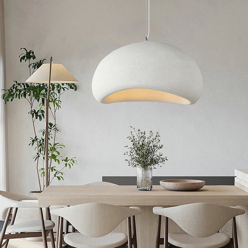 Avelena | ZenGlow Wabi Sabi Pendelleuchte | Minimalistisches Design | Elegante Hängeleuchte für Wohnzimmer & Esszimmer