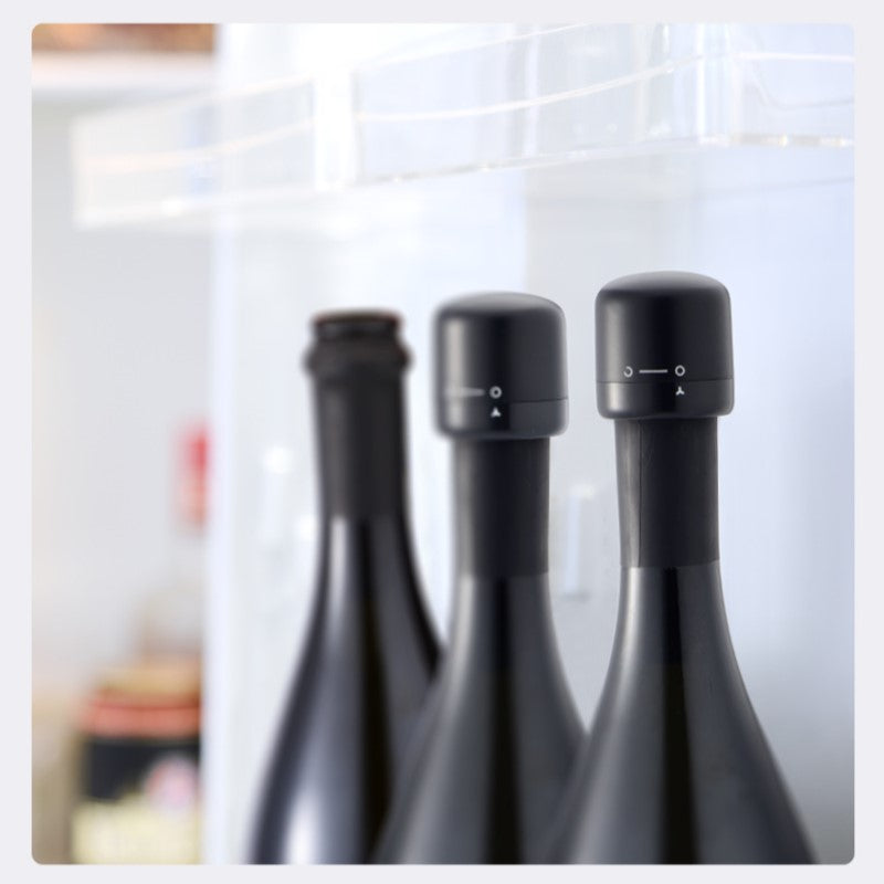 Avelena | Wiederverwendbarer auslaufsicherer Silikondichtungsverschluss für Champagner- und Weinflaschen