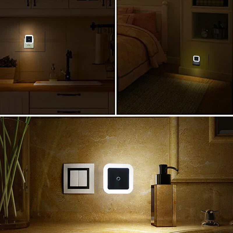 Avelena | Set mit 2 Kinder Nachtlampen mit Bewegungsmelder - GlowGuard