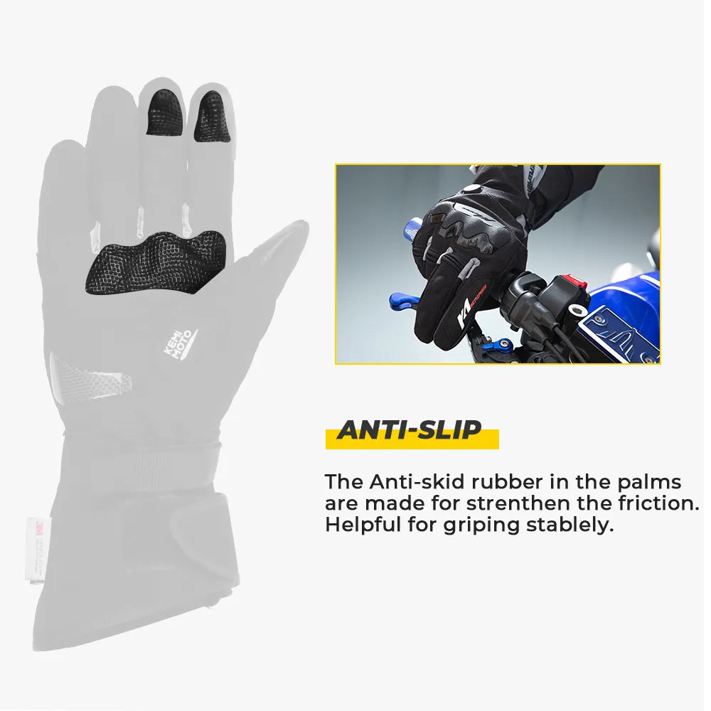 Avelena | Thermisch beheizte Handschuhe | Wasserdichte wiederaufladbare Winterhandschuhe