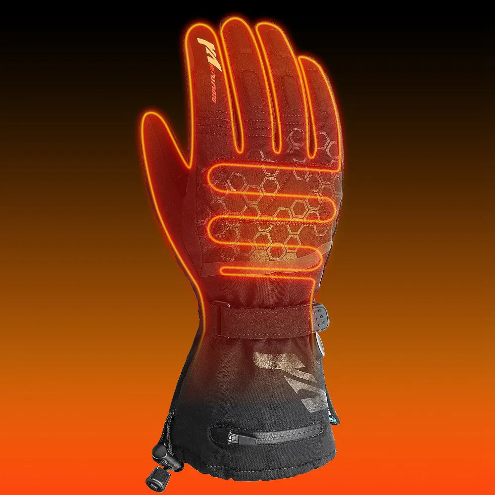 Avelena | Thermisch beheizte Handschuhe | Wasserdichte wiederaufladbare Winterhandschuhe