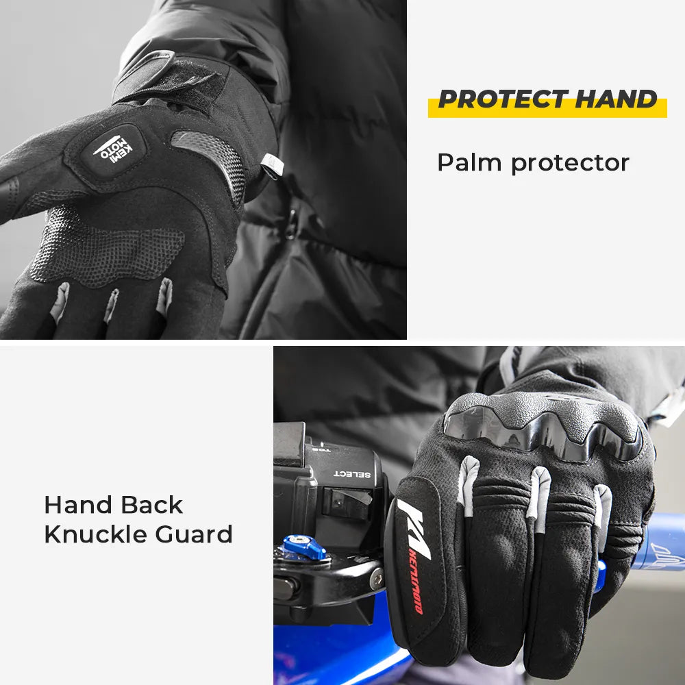 Avelena | Thermisch beheizte Handschuhe | Wasserdichte wiederaufladbare Winterhandschuhe