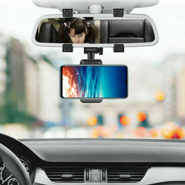 Avelena | ViewGrip 360 – Der Rückspiegel-Handyhalter für sichere Sicht & festen Halt!