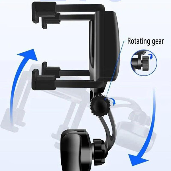 Avelena | ViewGrip 360 – Der Rückspiegel-Handyhalter für sichere Sicht & festen Halt!