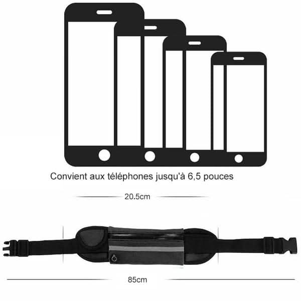 Avelena | Ultraleichte, wasserfeste Bauchtasche für Sport & Reisen