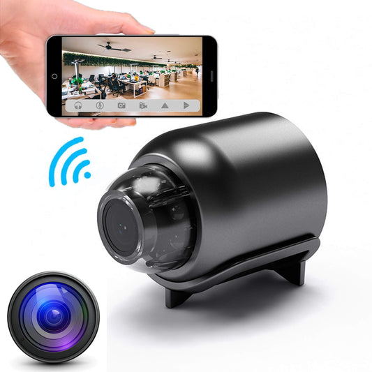Avelena | Wasserdichte HD Mini-Kamera mit Nachtsicht und Weitwinkelobjektiv IP WiFi 1080P HD 160° Weitwinkel