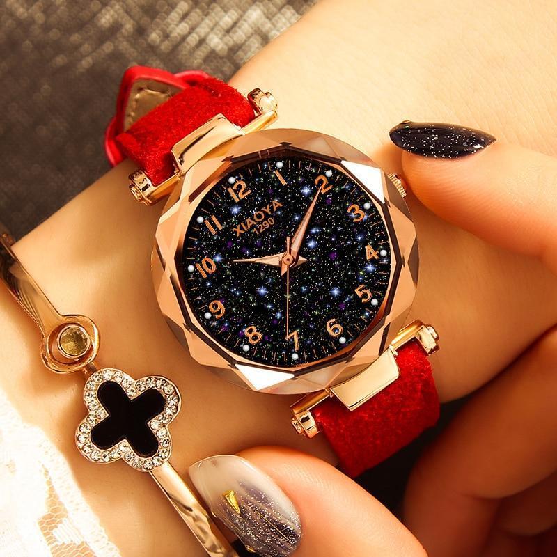Avelena | StellareUhr Galaxie Glow Armbanduhr