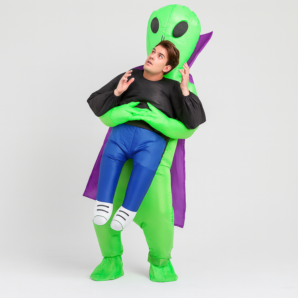 Avelena | Aufblasbares Alien Trage mich Kostüm für Erwachsene