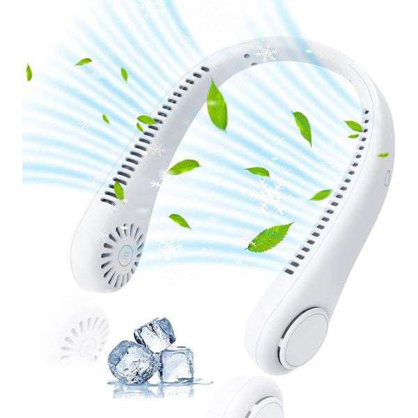 Avelena | Tragbarer Hands-Free Nackenventilator mit 360° Luftstrom & Langer Akkulaufzeit