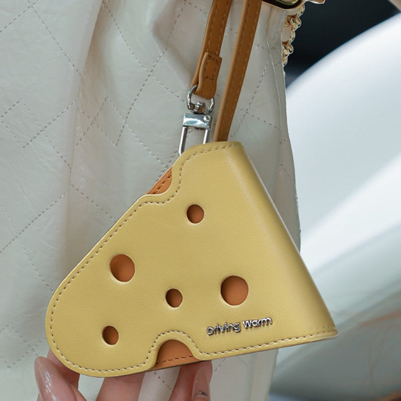 Avelena | Süße Käse Schlüsselanhänger Tasche