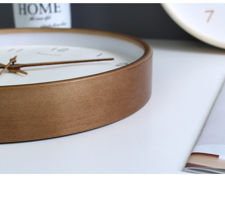 Avelena | TimberClock - Massivholz Analog-Uhr