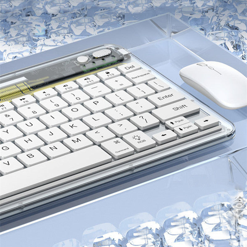 Avelena | Transparent Wireless Bluetooth-Tastatur