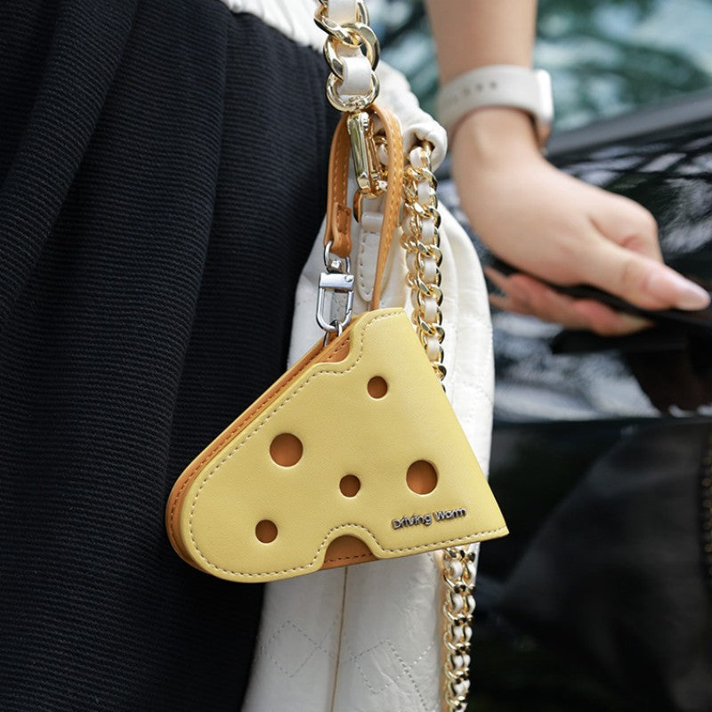 Avelena | Süße Käse Schlüsselanhänger Tasche