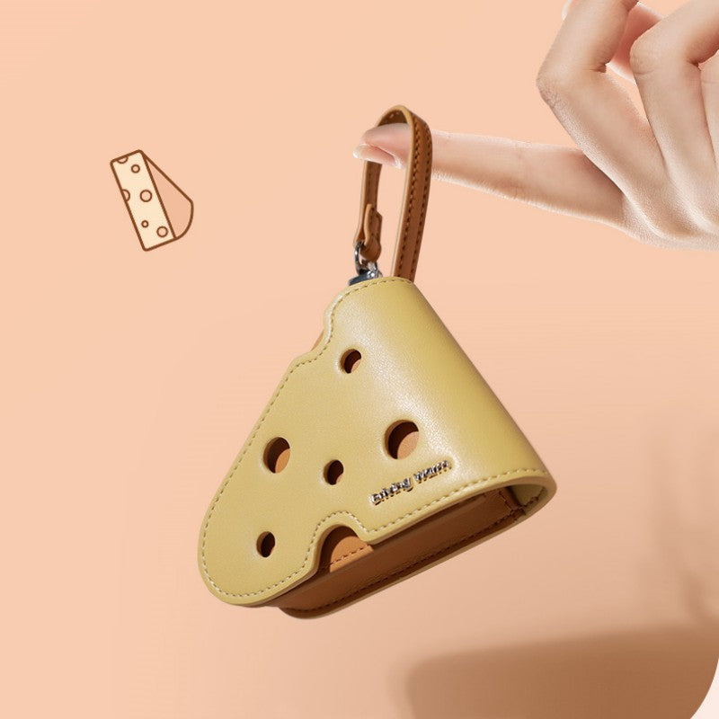 Avelena | Süße Käse Schlüsselanhänger Tasche