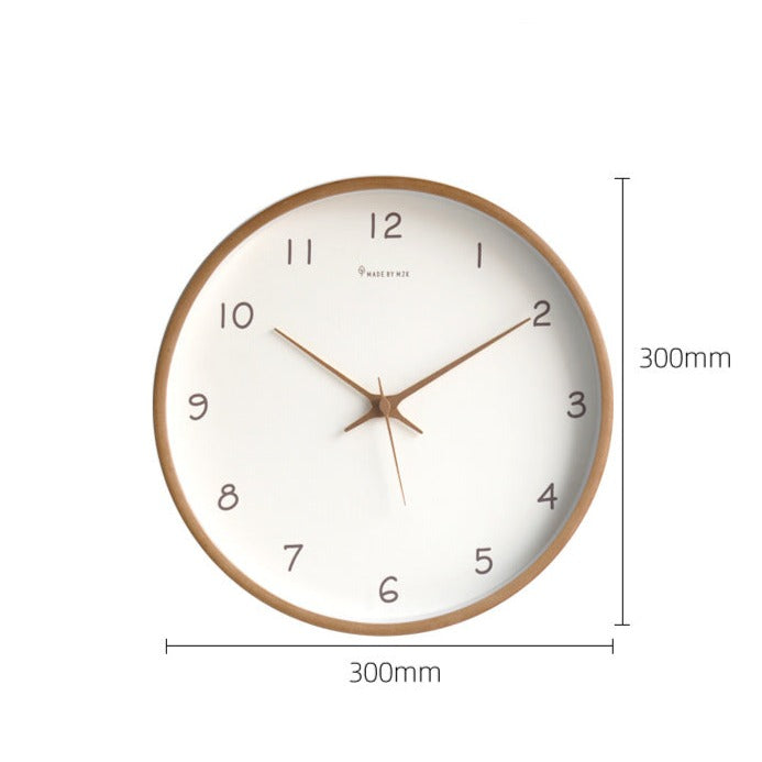 Avelena | TimberClock - Massivholz Analog-Uhr