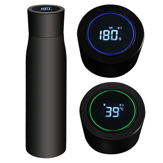 Avelena | Aquyn UV Licht Wasserflasche – Smarte Wasserflasche mit UV-Stilisierung für sauberes Trinkwasser