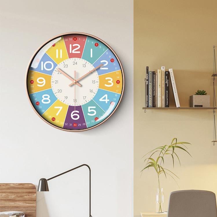 Avelena | SilentKids – Lautlose Wanduhr Fürs Kinderzimmer