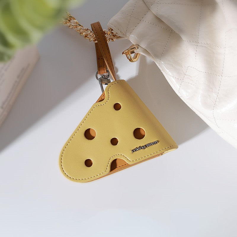 Avelena | Süße Käse Schlüsselanhänger Tasche