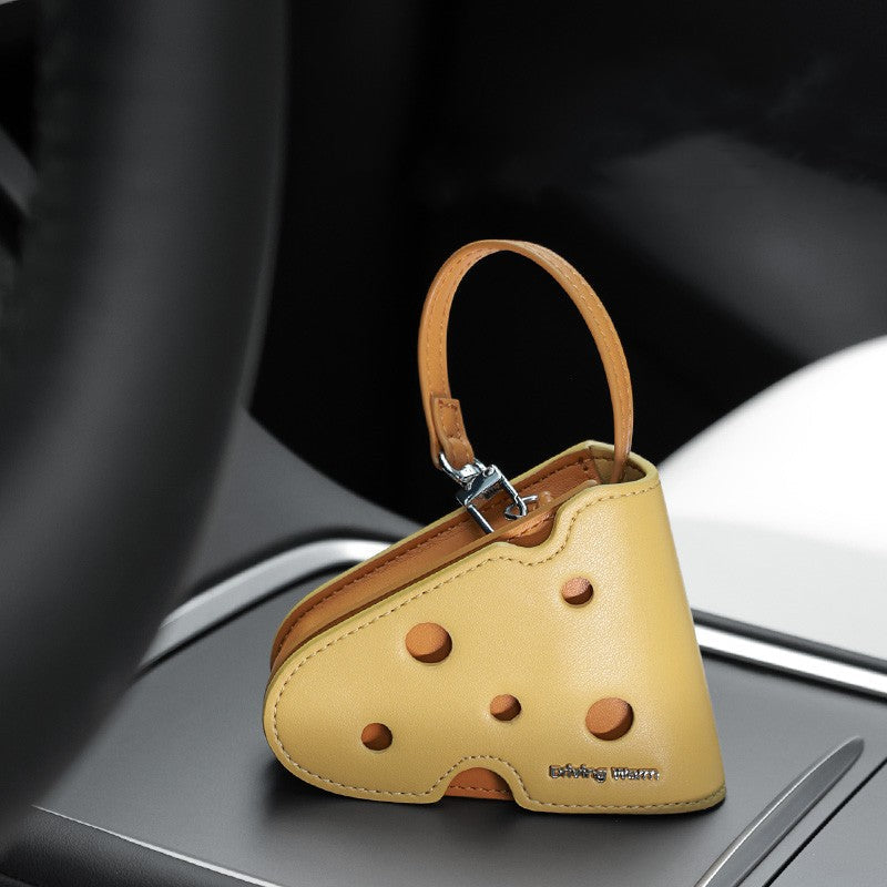 Avelena | Süße Käse Schlüsselanhänger Tasche
