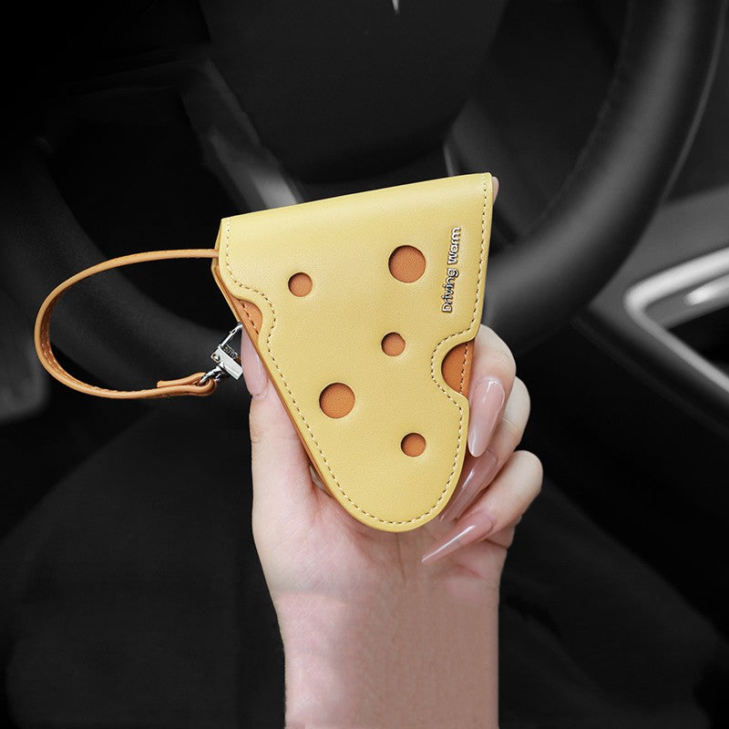 Avelena | Süße Käse Schlüsselanhänger Tasche