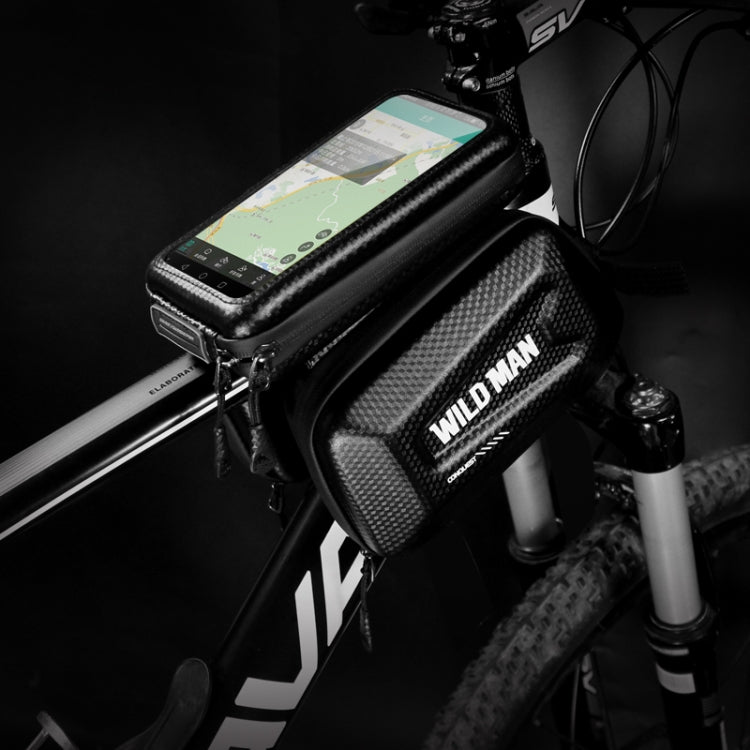 Avelena | WILD MAN E6S Wasserdicht Vorderasche Touchscreen MTB Tasche Große Kapazität Fahrradtube Tasche Fahrzubehör