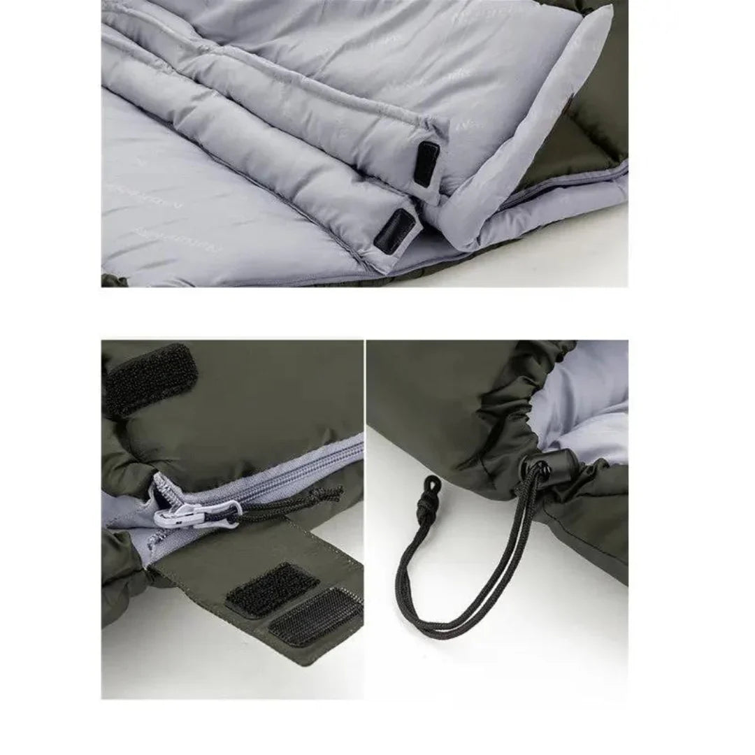 Avelena | Wärmeisolierter Schlafsack für Camping – Ultraleichter Outdoor-Schlafsack für kalte Nächte