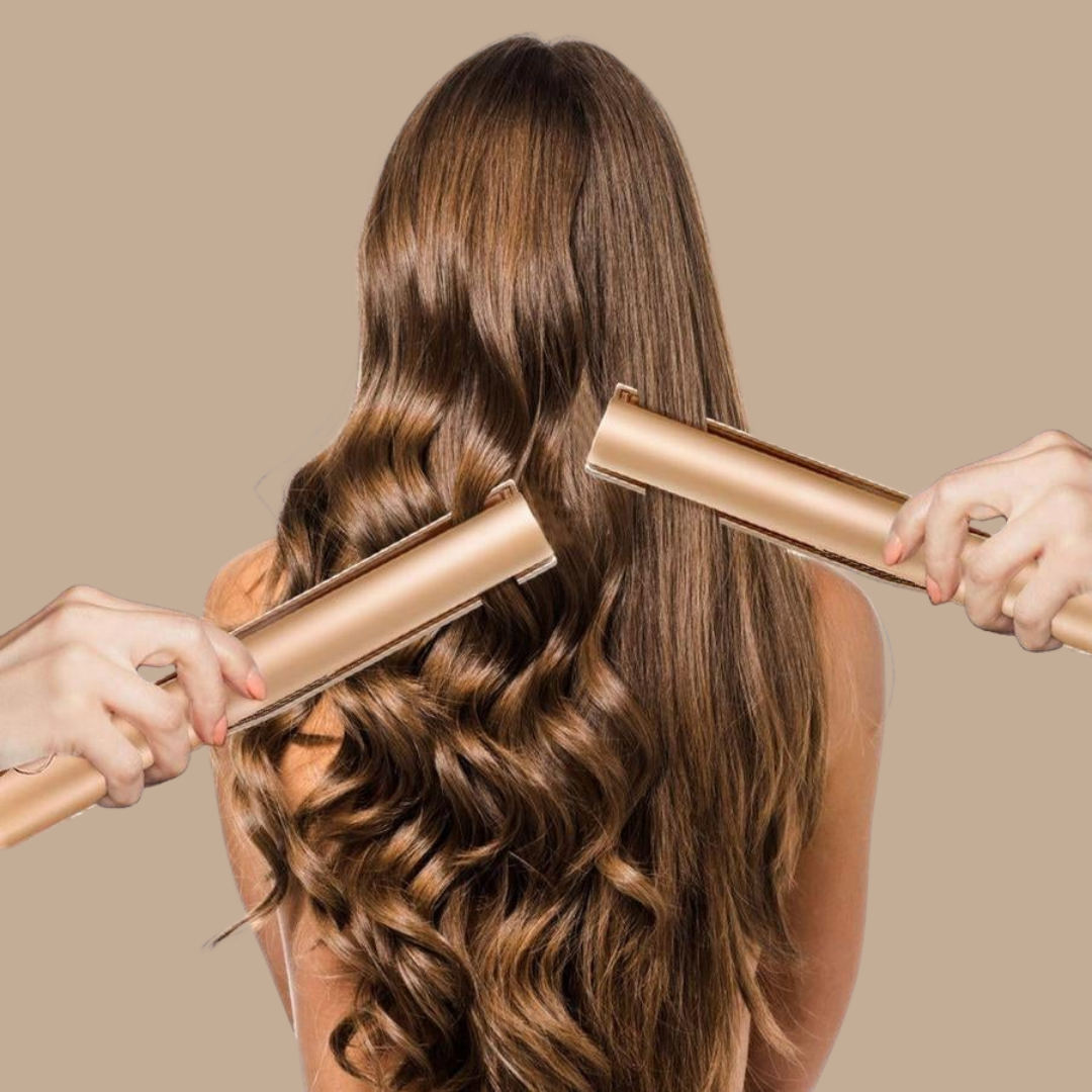 Avelena | ZwillingsStil 2-in-1-Hairstyler und Lockenstab