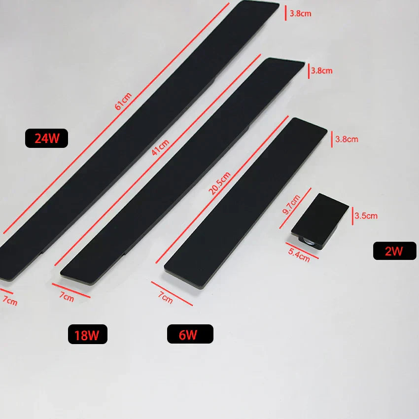 Avelena | Wetterfeste Aluminium Wandleuchte für Außen mit LED Licht - IP65, Einfache Installation und Langlebiges Design