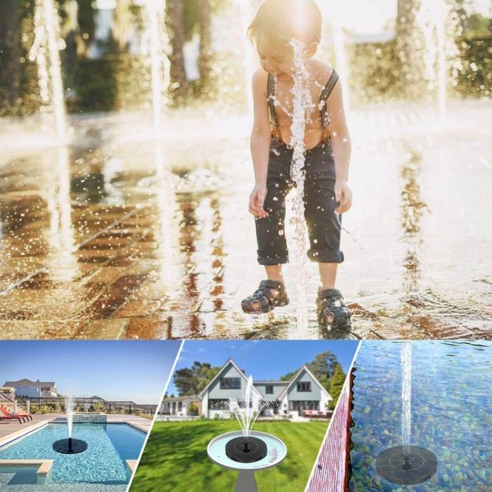 Avelena | Sophia AquaGlow Solarbrunnen – Charmante Gartenzierbrunnen
