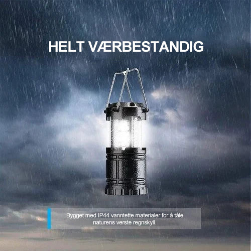 Avelena | Tragbare LED Campinglampe mit Ventilator