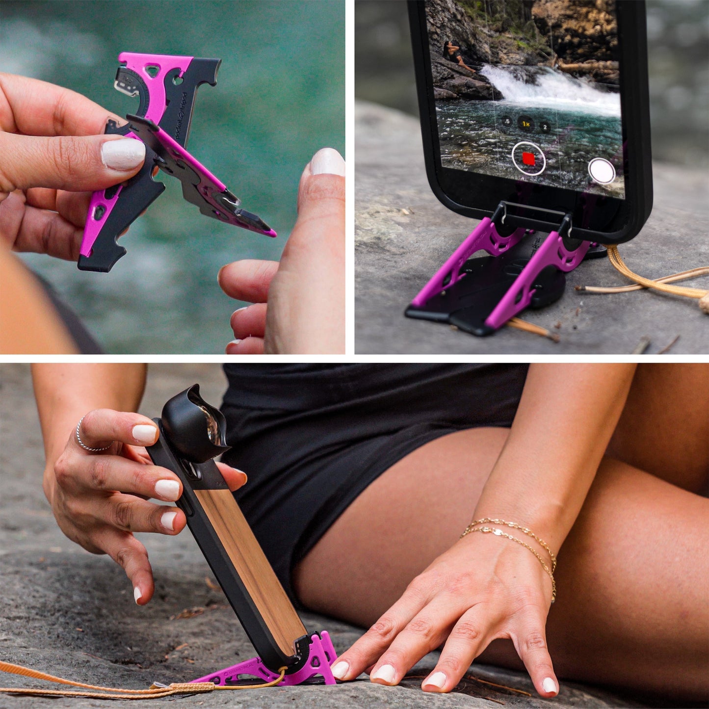 Avelena | Tragbares Telefonstativ für Perfekte Fotos – SnapFold