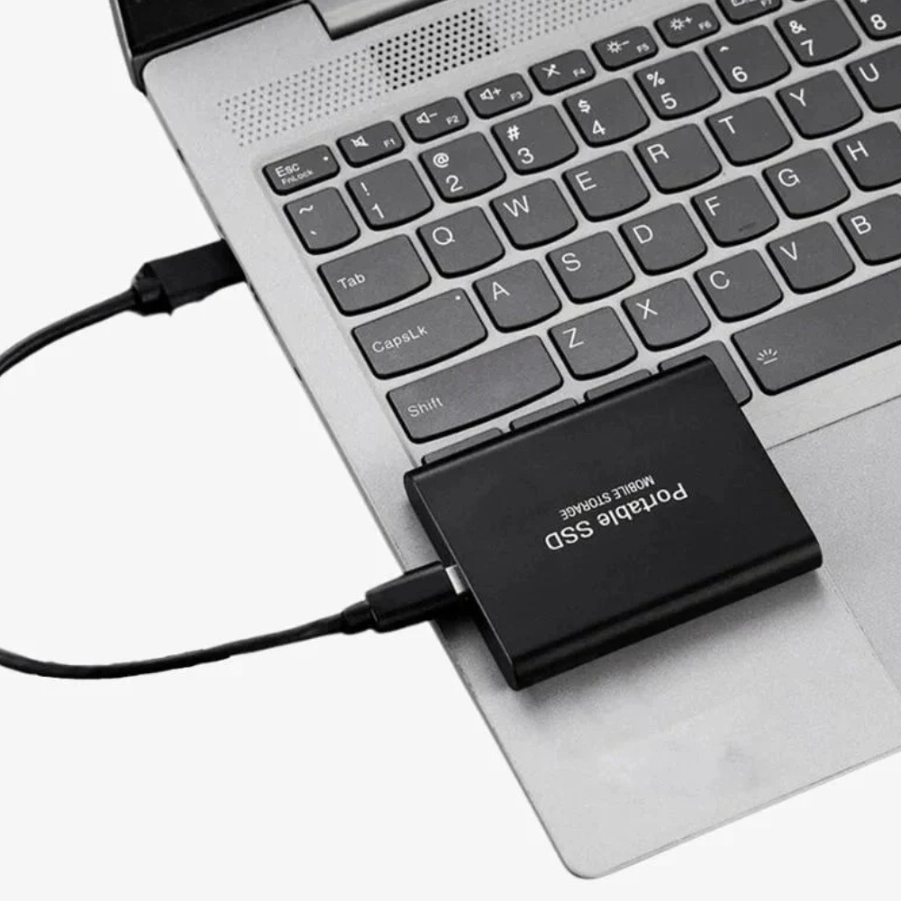 Avelena | Portable SSD USB C External Aluminum Shockproof Solid State Drive