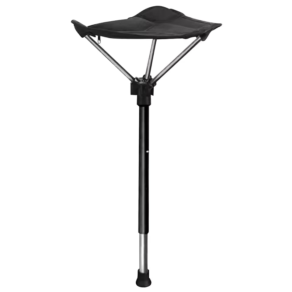 Avelena | Verstellbarer Aluminiumlegierung Klappcampinghocker 125 kg Tragfähigkeit für Wandern Reisen