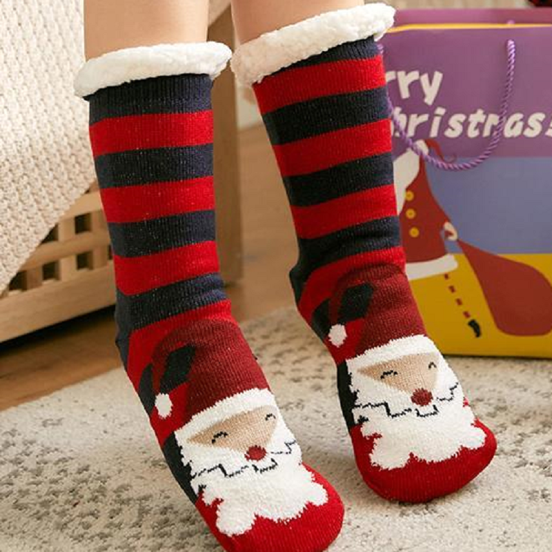 Avelena | Ultra-Plüsch Weiche Rutschfeste Socken, 1 Paar