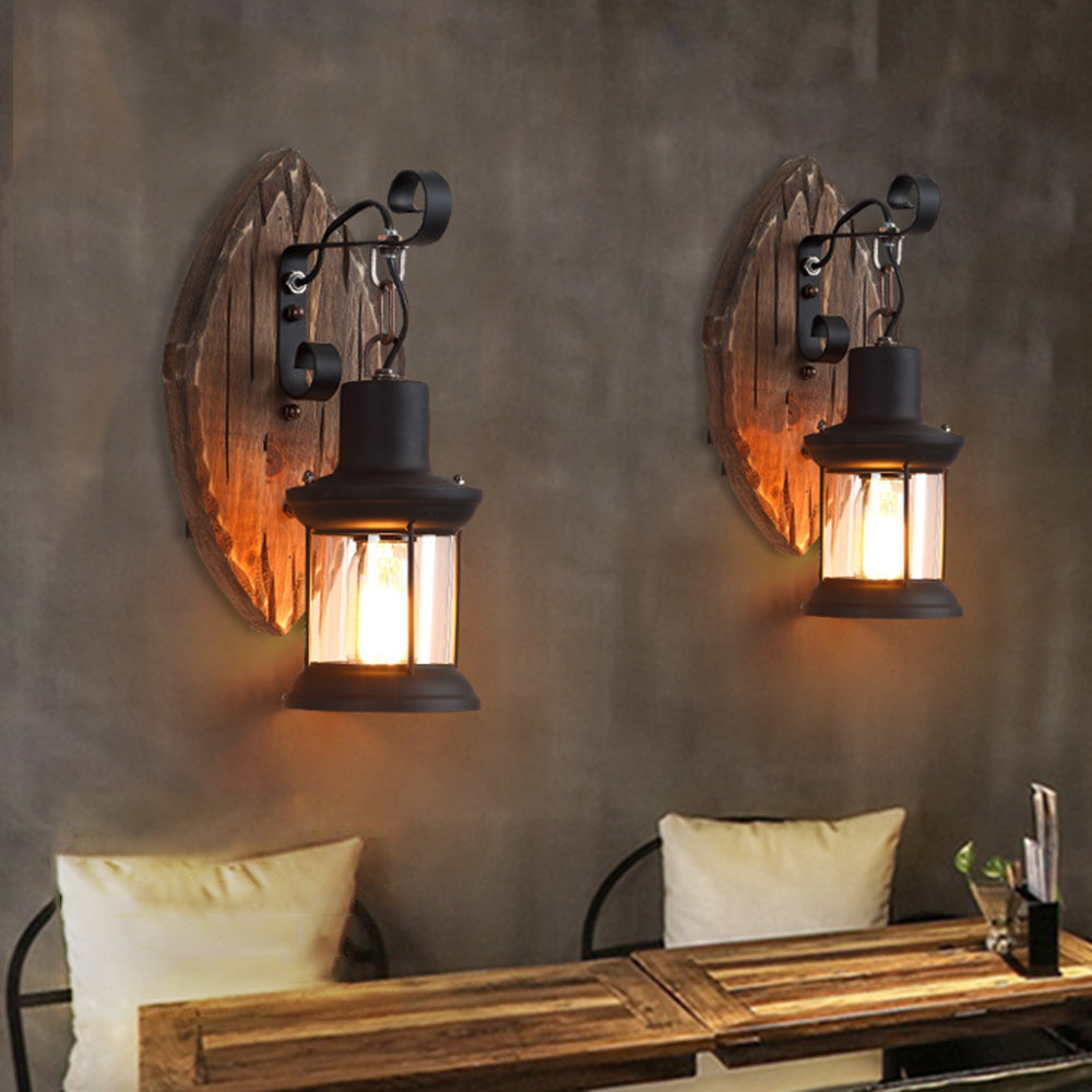 Avelena | Vintage Rustikale Wandlampe | Authentisches Design, Warmes Licht & Ideal für Wohnkultur