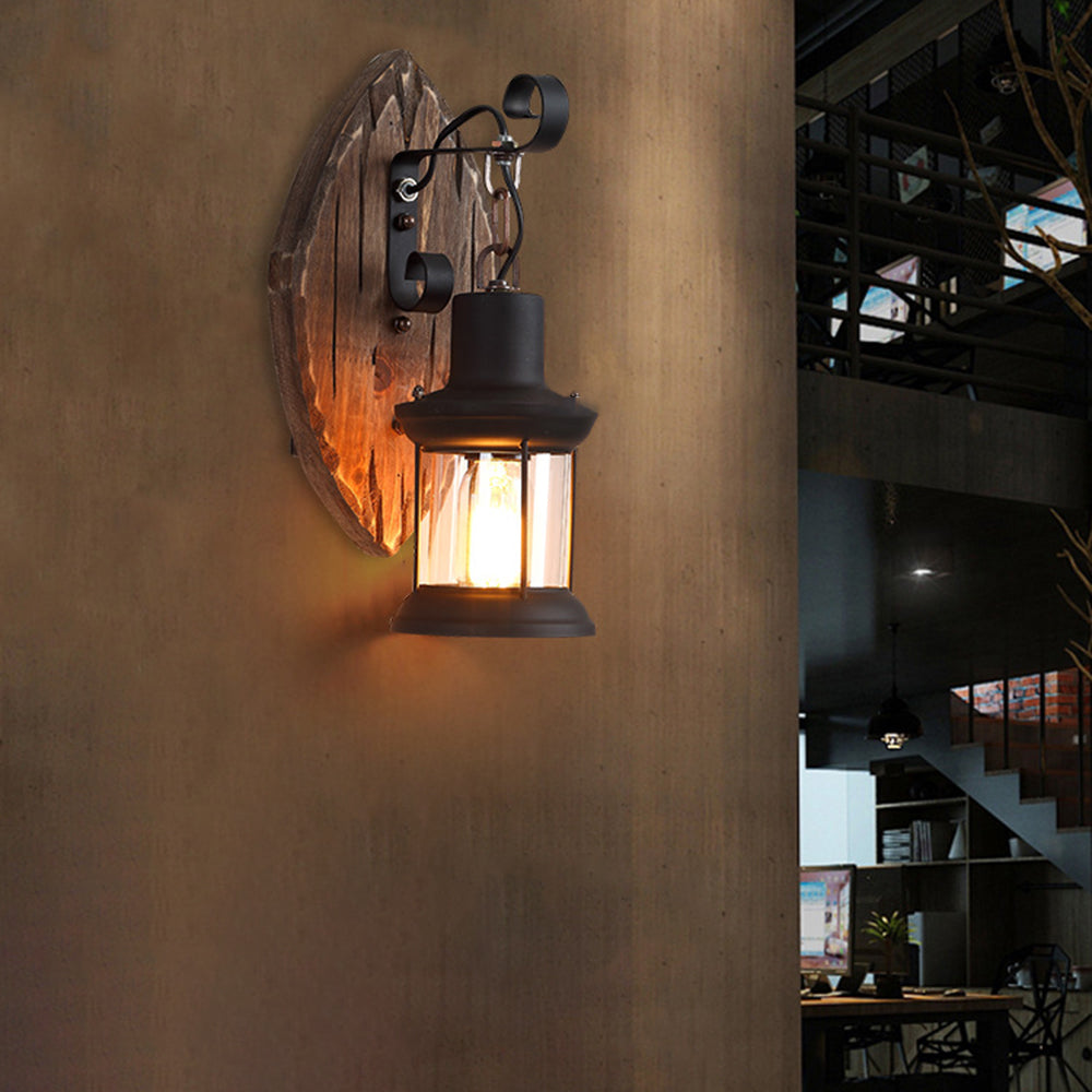 Avelena | Vintage Rustikale Wandlampe | Authentisches Design, Warmes Licht & Ideal für Wohnkultur