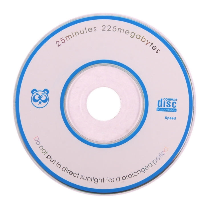 Avelena | 8cm Blank Mini CD-R, 225MB/25min, 100 Stück in einer Verpackung, der Preis gilt für 100 Stück