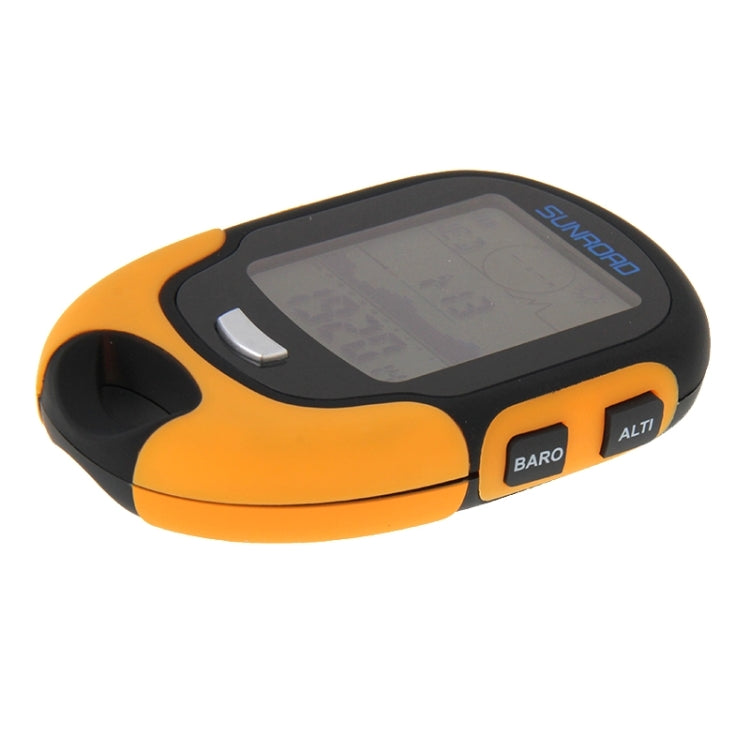 Avelena | SUNROAD Multifunktions-LCD-Digital-Höhenmesser mit Kompass & Barometer & Thermometer & Hygrometer & Wettervorhersage & LED-Taschenlampe und Uhr